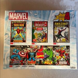 Marvel Comics Multipack - Varies Piece Jigsaw Puzzle by Buffalo Games